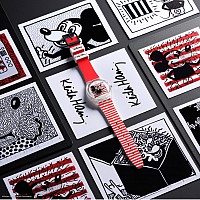 Swatch GZ352 Mickey Mouse x Keith Haring