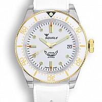 Squale 1545 White Rubber