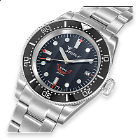 Squale 1545 Black Bracelet