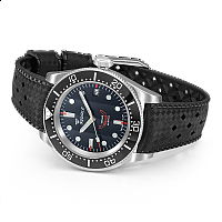 Squale 1545 Black Rubber