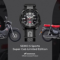 Seiko 5 Sports SRPJ75K1 Super Cub Limited Edition