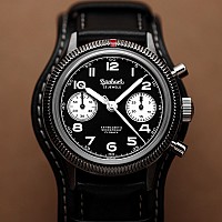 Hanhart 417 ES 1954 Flyback Reverse Panda 39