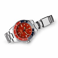 Steinhart Ocean GMT 39 Vintage Premium Red Ceramic