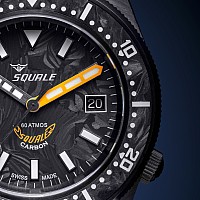 Squale T-183 Forged Carbon Orange