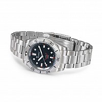 Squale 1545 Black Steel Bracelet