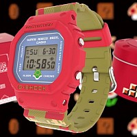 Casio G-Shock x Super Mario Bros. Collaboration DW-5600SMB-4ER
