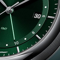 Mühle-Glashütte Teutonia II GMT Forest Green