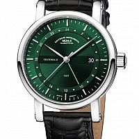 Mühle-Glashütte Teutonia II GMT Forest Green