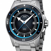 Mühle-Glashütte Sportivo Travel GMT Black