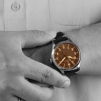 Steinhart Nav B-Uhr 42 Vintage Brown A-Muster