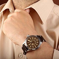 Steinhart Nav B-Uhr 42 Vintage Brown B-Muster