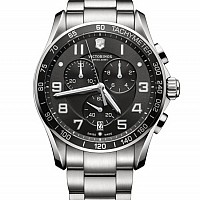 Victorinox Chrono Classic XLS black steel