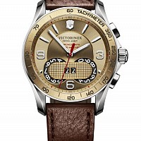 Victorinox Chrono Classic 1/100 gold leather