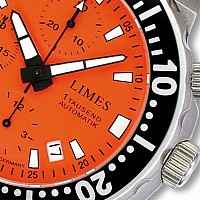 Limes Endurance 1Tausend Chronograph Orange