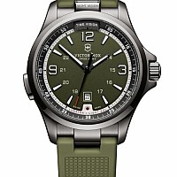 Victorinox Night Vision green PVD rubber