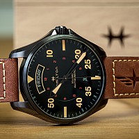 Hamilton Khaki Aviation Day Date Auto KOMISE 420240053