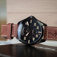 Hamilton Khaki Aviation Day Date Auto KOMISE 420240053