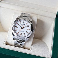 Rolex Milgauss White 116400 KOMISE 420250010