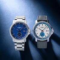 Mühle-Glashütte 29er Big Small Second Stone White