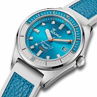 Squale Matic S Light Blue HydroLeather