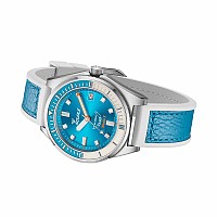Squale Matic S Light Blue HydroLeather
