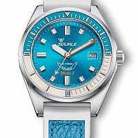 Squale Matic S Light Blue HydroLeather