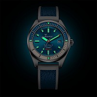 Squale Matic S Light Blue HydroLeather
