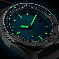 Squale Matic S Light Blue HydroLeather