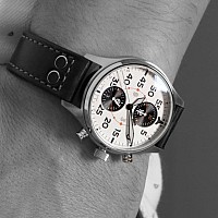 Steinhart Nav.B-Chrono 42 Silver B-Type