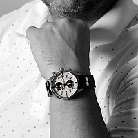 Steinhart Nav.B-Chrono 42 Silver B-Type