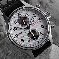 Steinhart Nav.B-Chrono 42 Silver A-Type