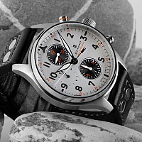 Steinhart Nav.B-Chrono 42 Silver A-Type
