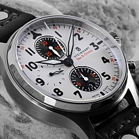 Steinhart Nav.B-Chrono 42 Silver A-Type