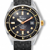 Squale Matic S Two-Tone Mosaic Rubber