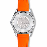 Squale Matic S Orange Mosaic Rubber