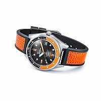 Squale Matic S Orange HydroLeather