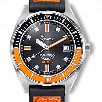 Squale Matic S Orange HydroLeather