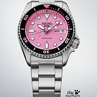 Seiko 5 Sports SKX Series Pink Panther Limited Edition SRPM07K1
