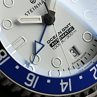 Steinhart Ocean GMT 42 white dial ceramic