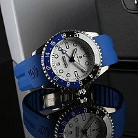 Steinhart Ocean GMT 42 white dial ceramic