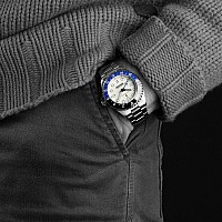 Steinhart Ocean GMT 42 white dial ceramic