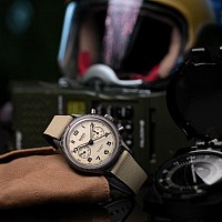 Hanhart 417 TI Desert Pilot Limited Edition 39 mm