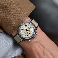 Hanhart 417 TI Desert Pilot Limited Edition 39 mm