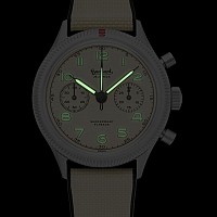 Hanhart 417 TI Desert Pilot Limited Edition 42 mm