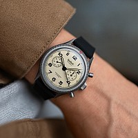 Hanhart 417 TI Desert Pilot Limited Edition 42 mm
