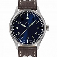 Laco Flieger PRO Blue Stuttgart 43 Handaufzug