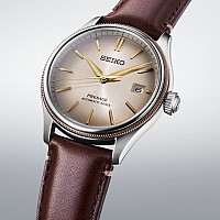 Seiko Presage Classic „Shiracha“ Upcycled Leather SPB529J1