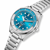 Squale Matic S Light Blue Bracelet