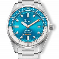 Squale Matic S Light Blue Bracelet