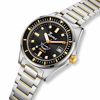 Squale Matic S Two-Tone Bracelet